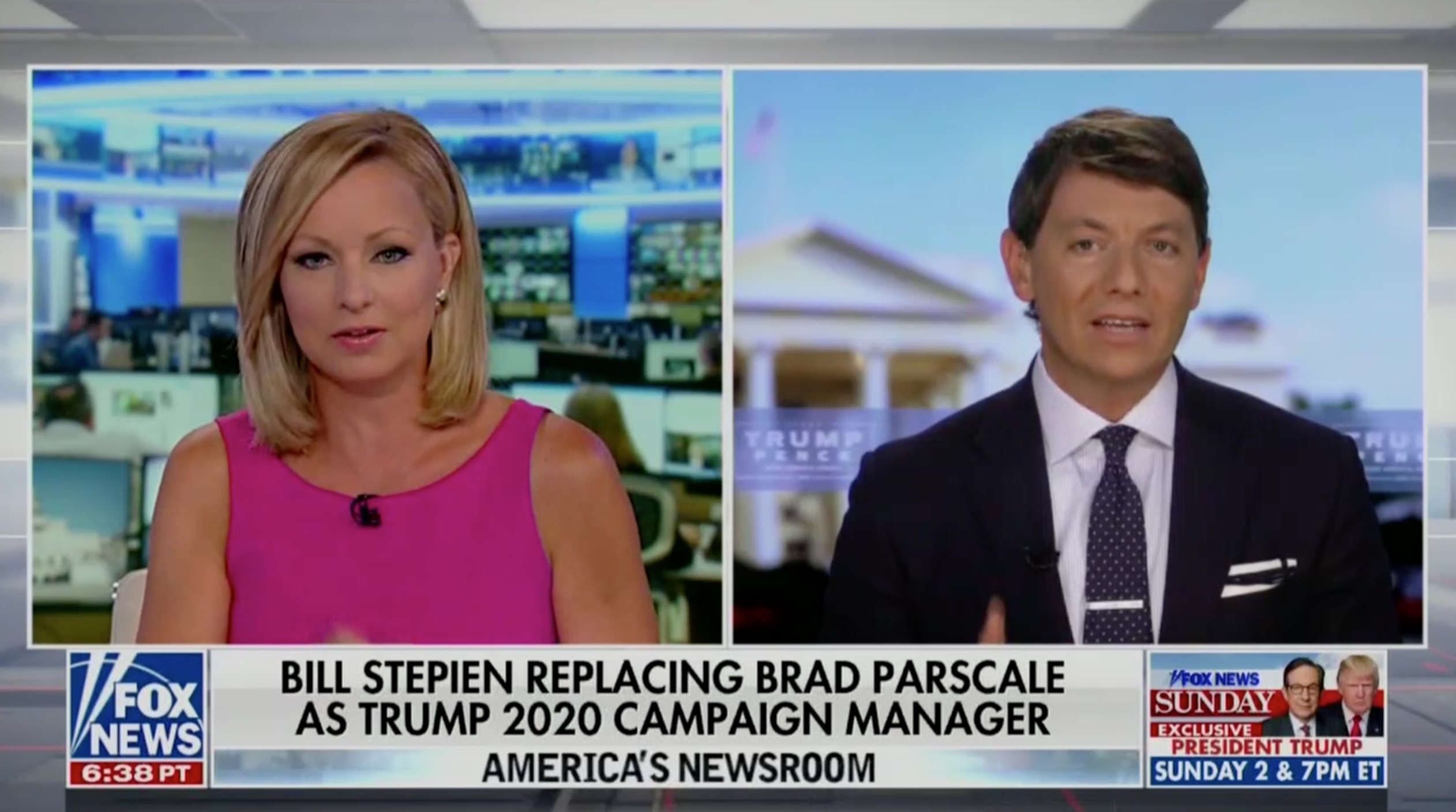 Fox News Sandra Smith Stops Trump Spox Hogan Gidley In tracks