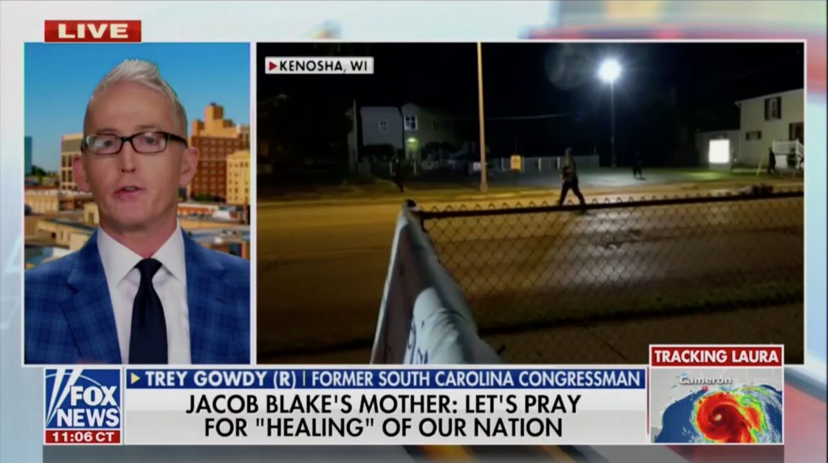 Trey Gowdy Says Jacob Blake Makes Police Look 'Criminal'