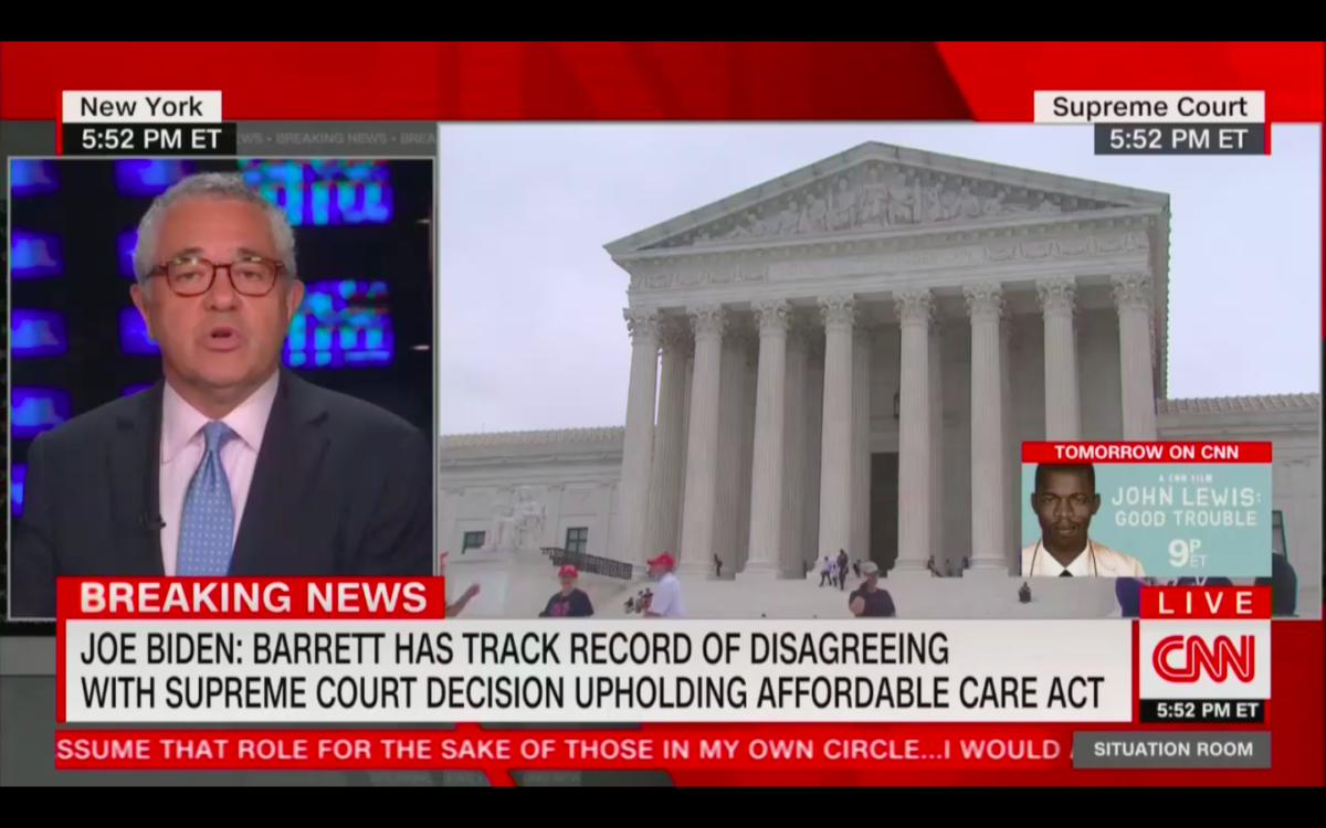 CNN's Jeffrey Toobin Slams Dianne Feinstein