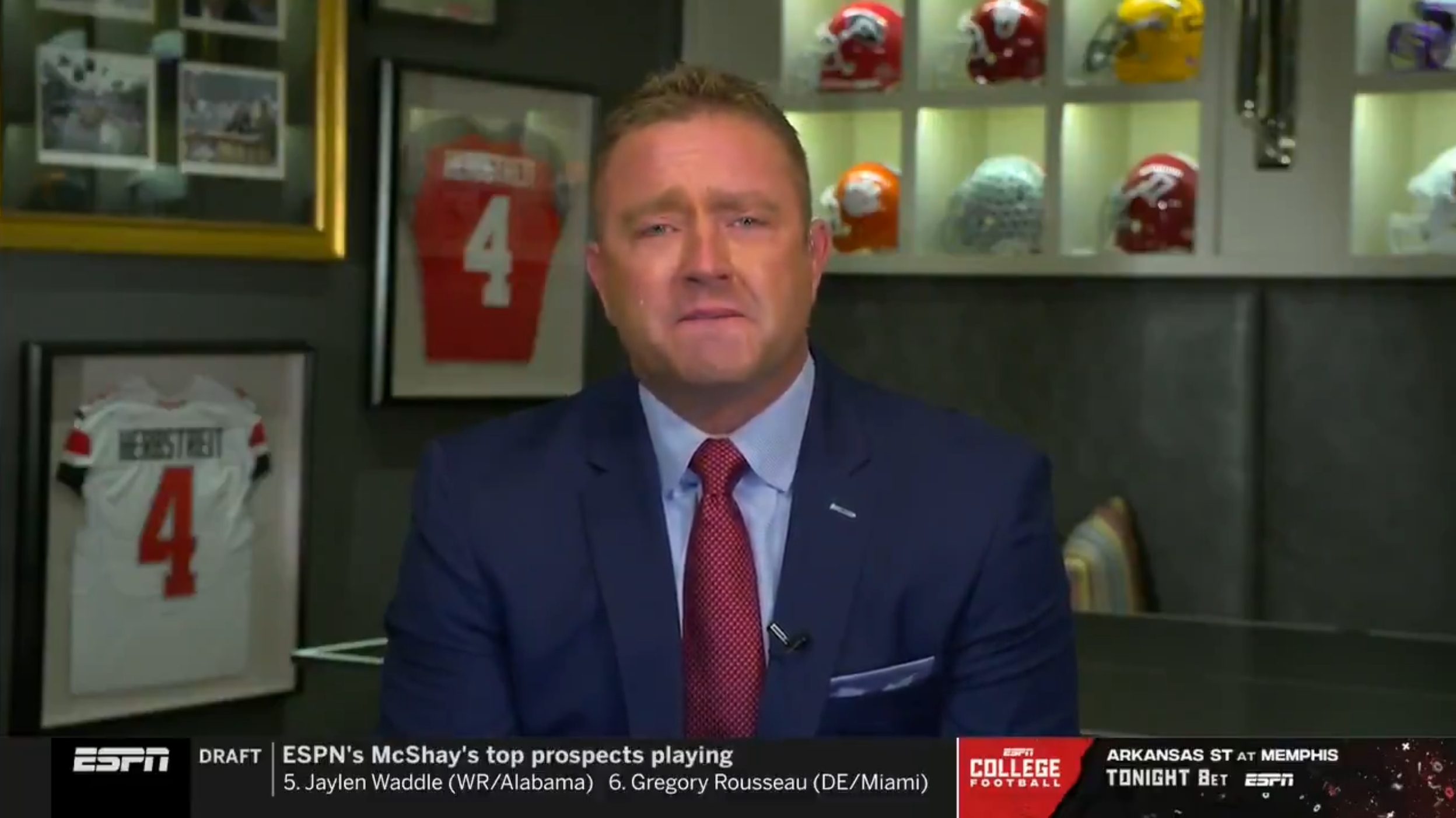 WATCH ESPN’s Kirk Herbstreit Is Brought To Tears(02)