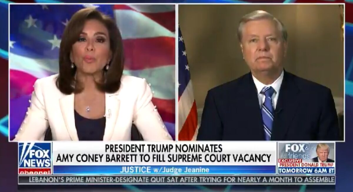 Lindsay Graham Reacts To Trump's SCOTUS Nomination