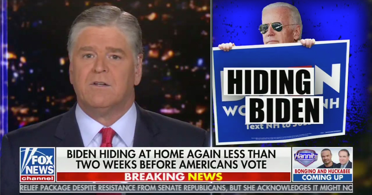 Sean Hannity: US Should Demand Cognitive Assessment of Joe Biden