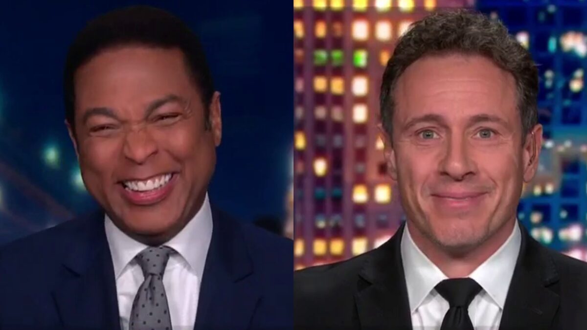 Don Lemon Comes Out as 'Openly Black' Chris Cuomo Cracks Up