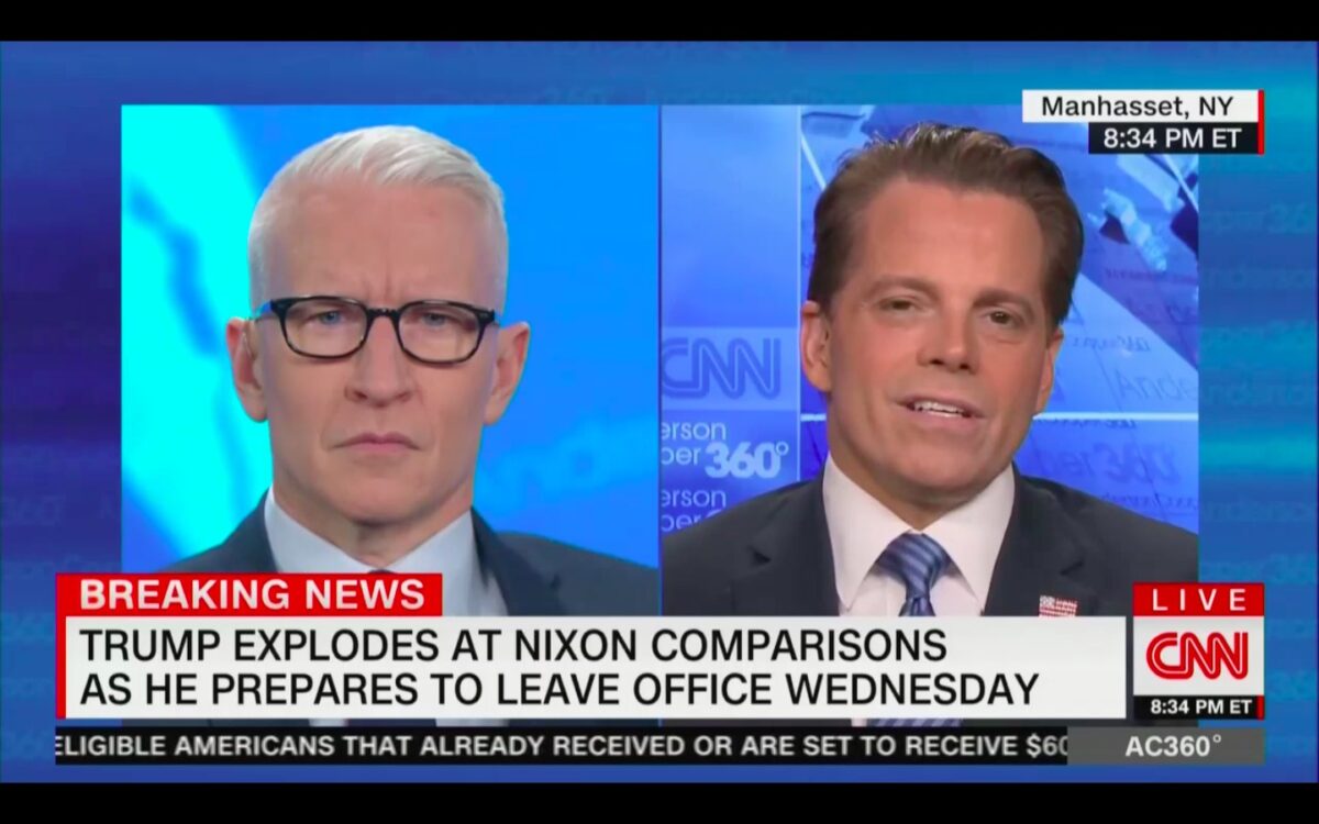 Scaramucci Calls Trump 'Domestic Terrorist of 21st Century' - Vimarsana News