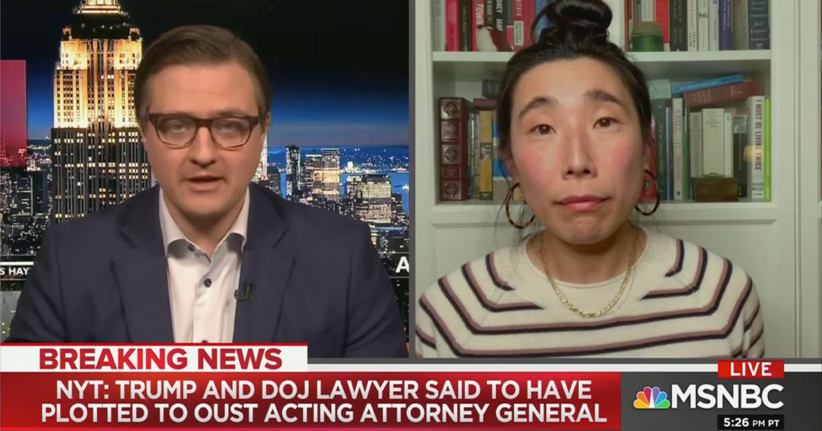 Chris Hayes Laughs in Astonishment at Shocking NYT DOJ Report