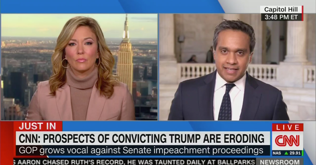 CNN s Manu Raju Senate Convicting Trump Very Unlikely