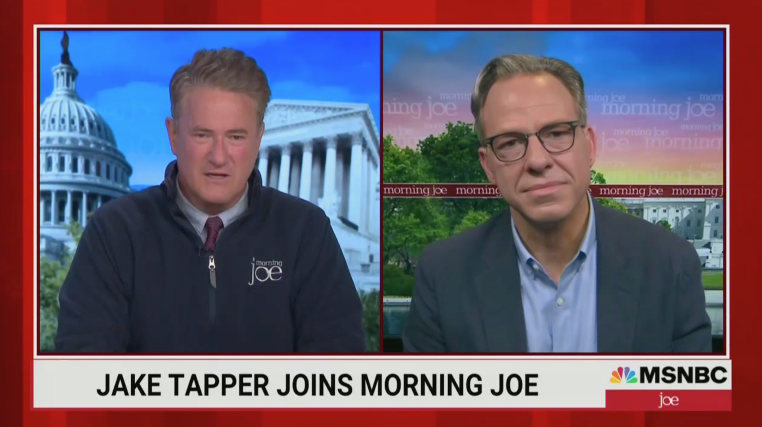 Joe Scarborough Presses Jake Tapper on Russian Bounty Story - Vimarsana News