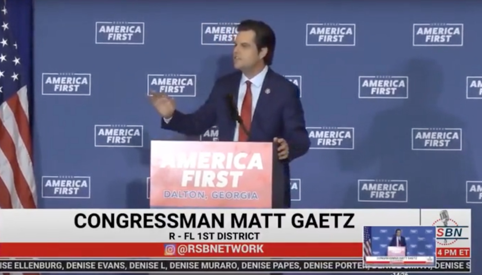 Matt Gaetz Tells Crowd They Have 'Obligation' to Use 2nd Am. - Vimarsana News