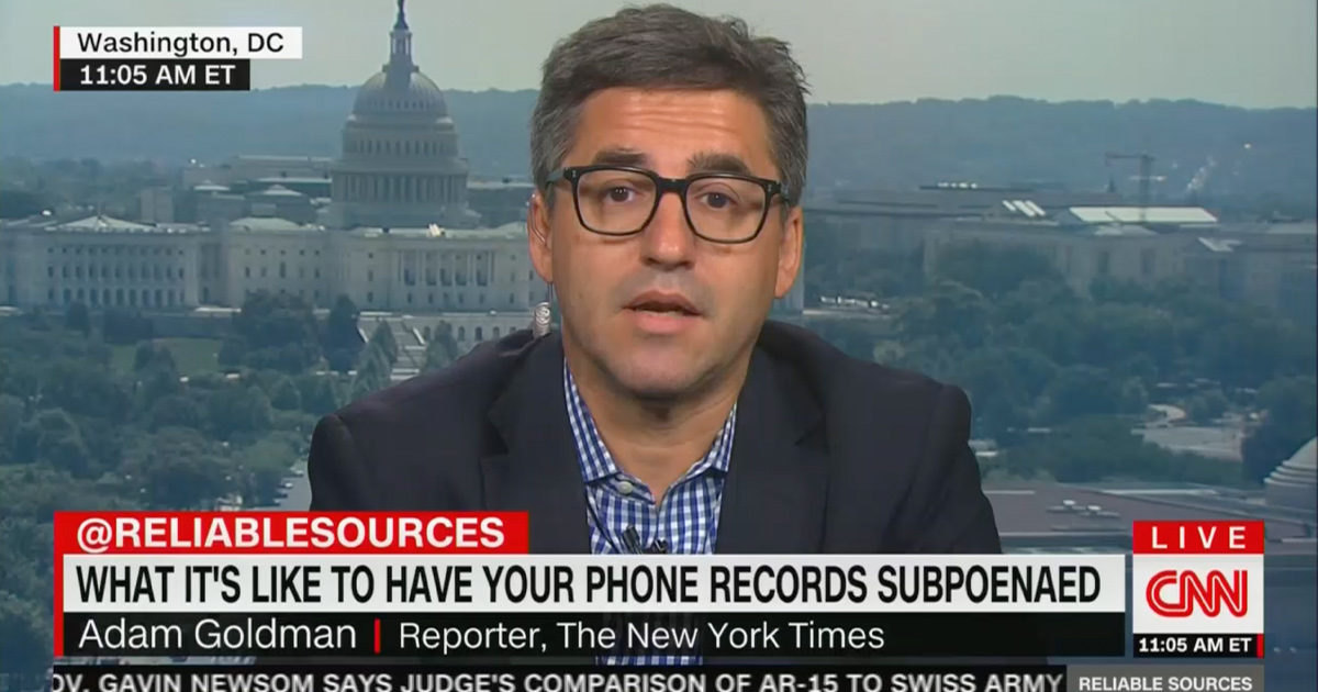 NYT's Adam Goldman Speaks Out on DOJ Seizing Phone Records