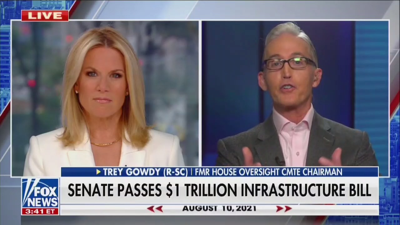 Fox's Trey Gowdy Gets on Biden for Response to Cuomo Resignation
