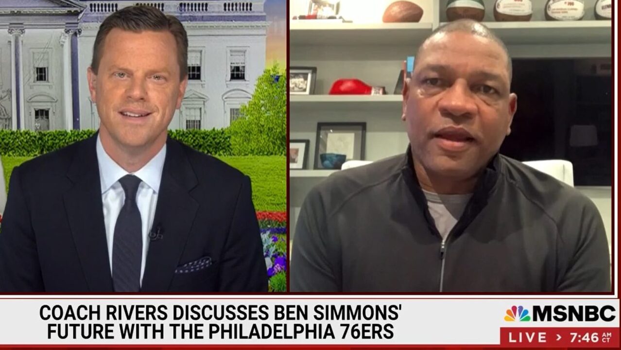 Doc Rivers References Trump Election Conspiracy Theorists When Asked About Ben Simmons Wanting out on MSNBC
