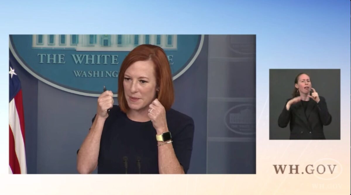 Jen Psaki Defends Joe Biden's Maskless Weekend Frolic - Vimarsana News