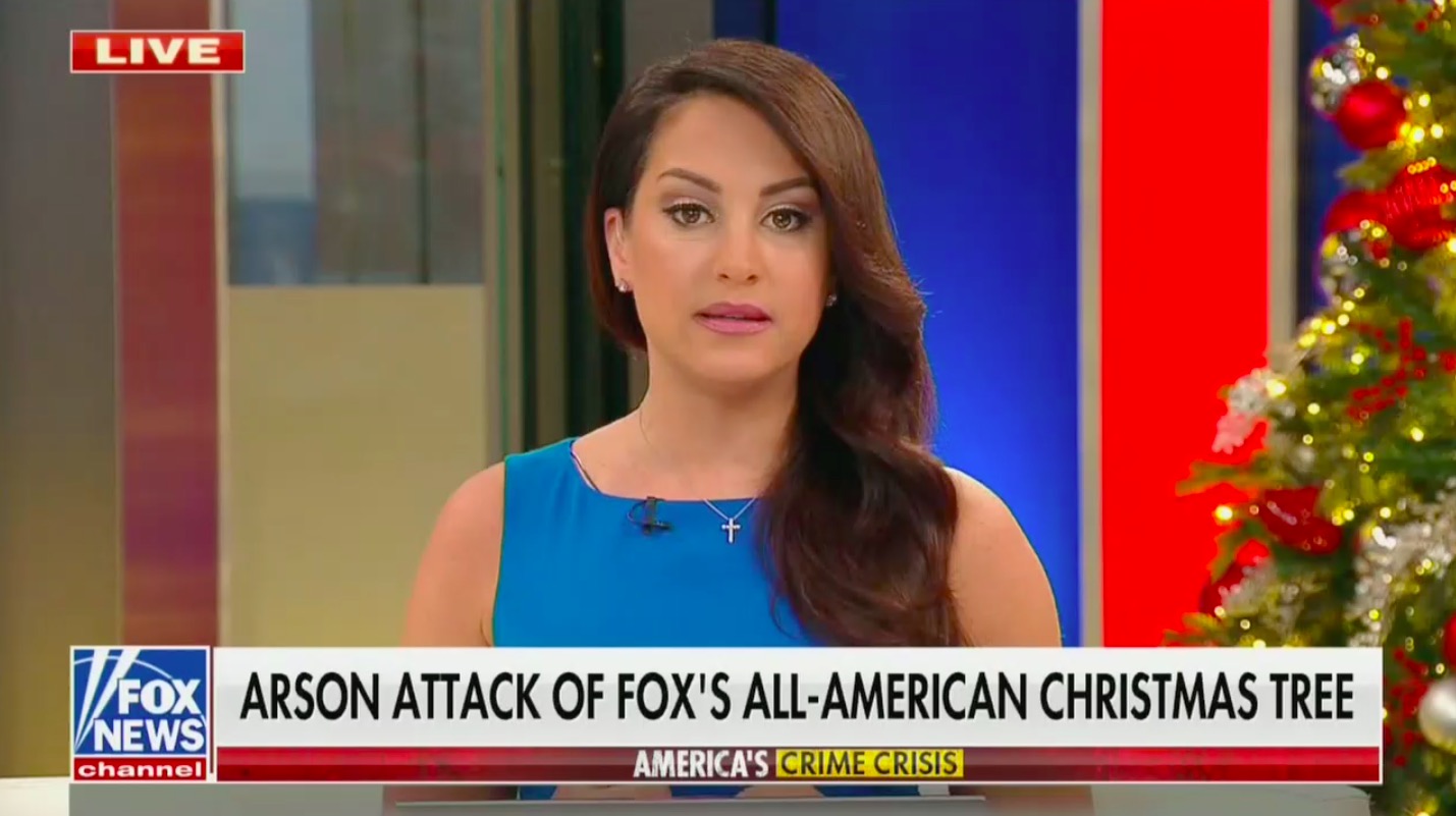 Fox News Hosts Condemn Christmas Tree Fire