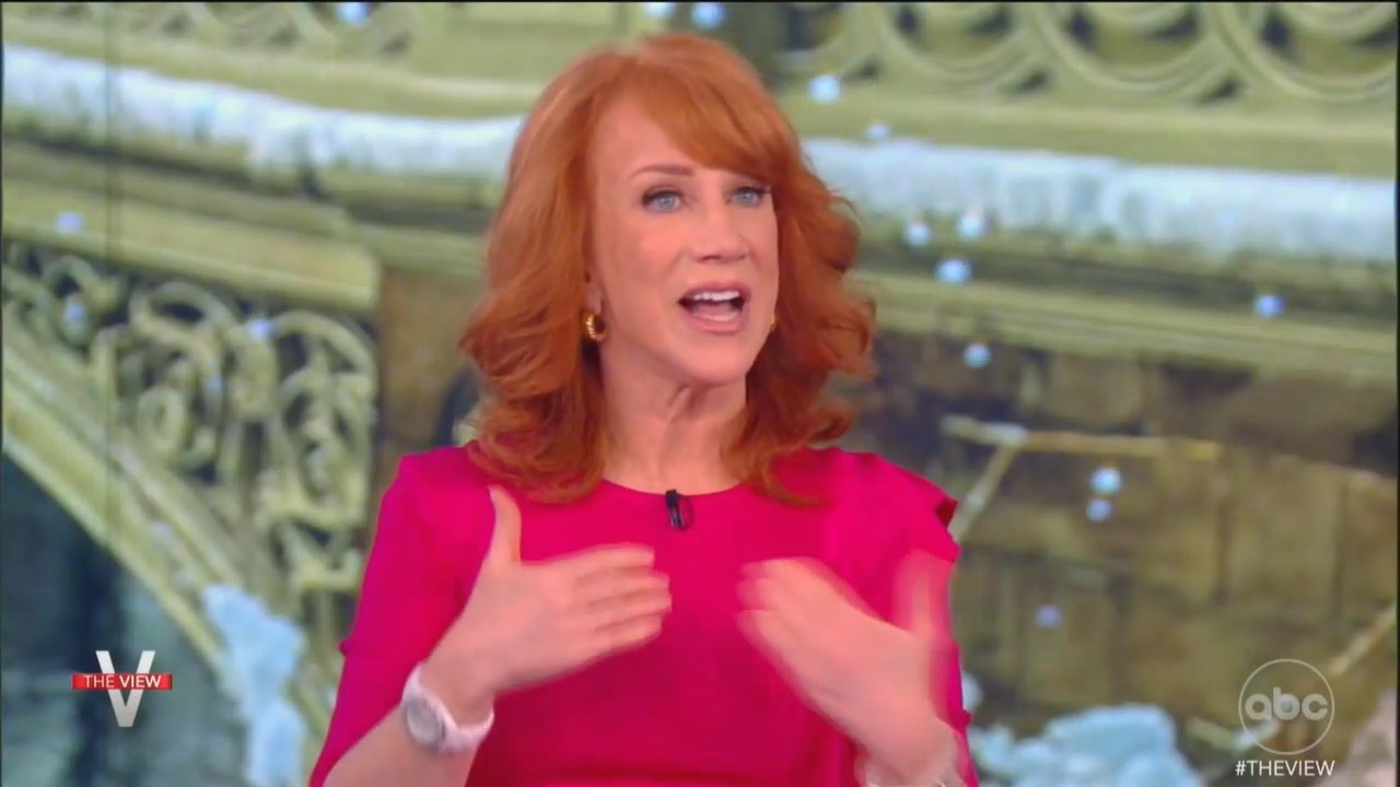 Kathy Griffin Calls Out CNN for Keeping Jeffrey Toobin