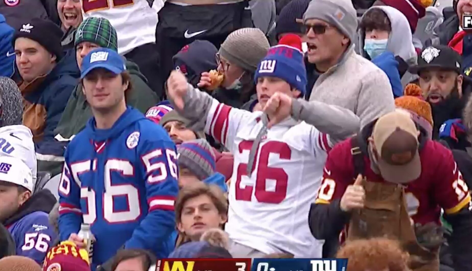 NY Giants Ripped for Bad Play Call Against Washington Pedfire