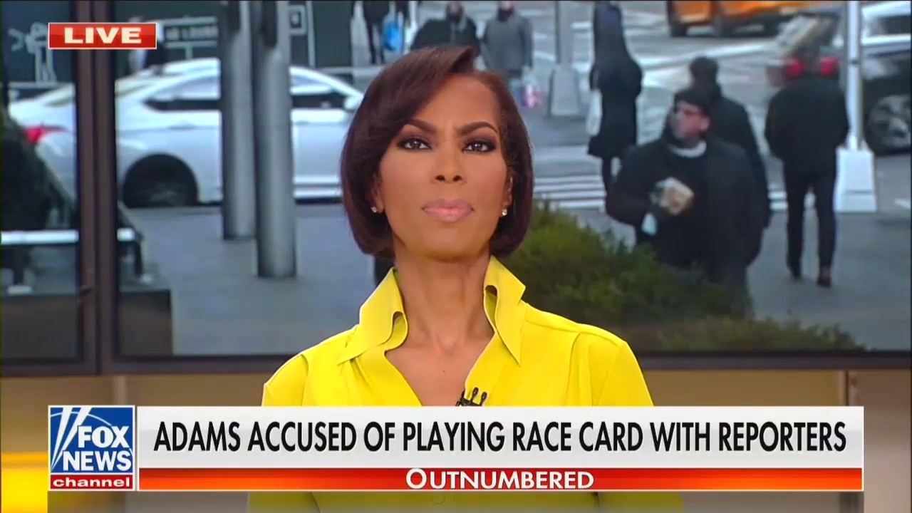 Harris Faulkner's Mic Drop on Eric Adams Over Race Comments