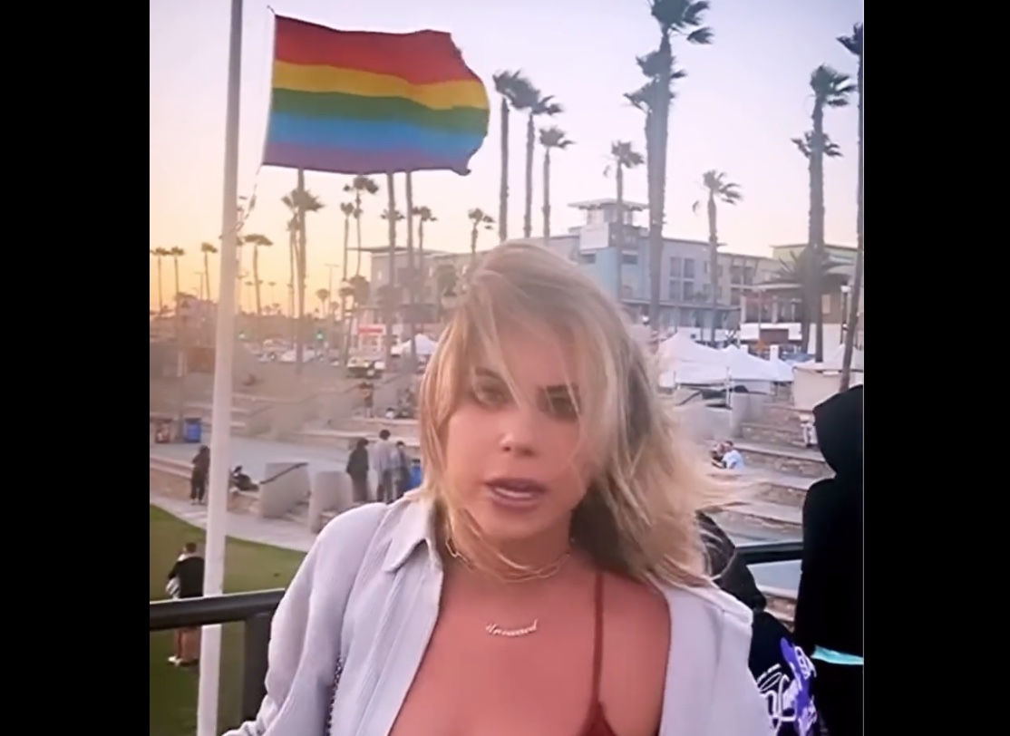 OAN's Alison Steinberg Melts Down Over Rainbow Flag