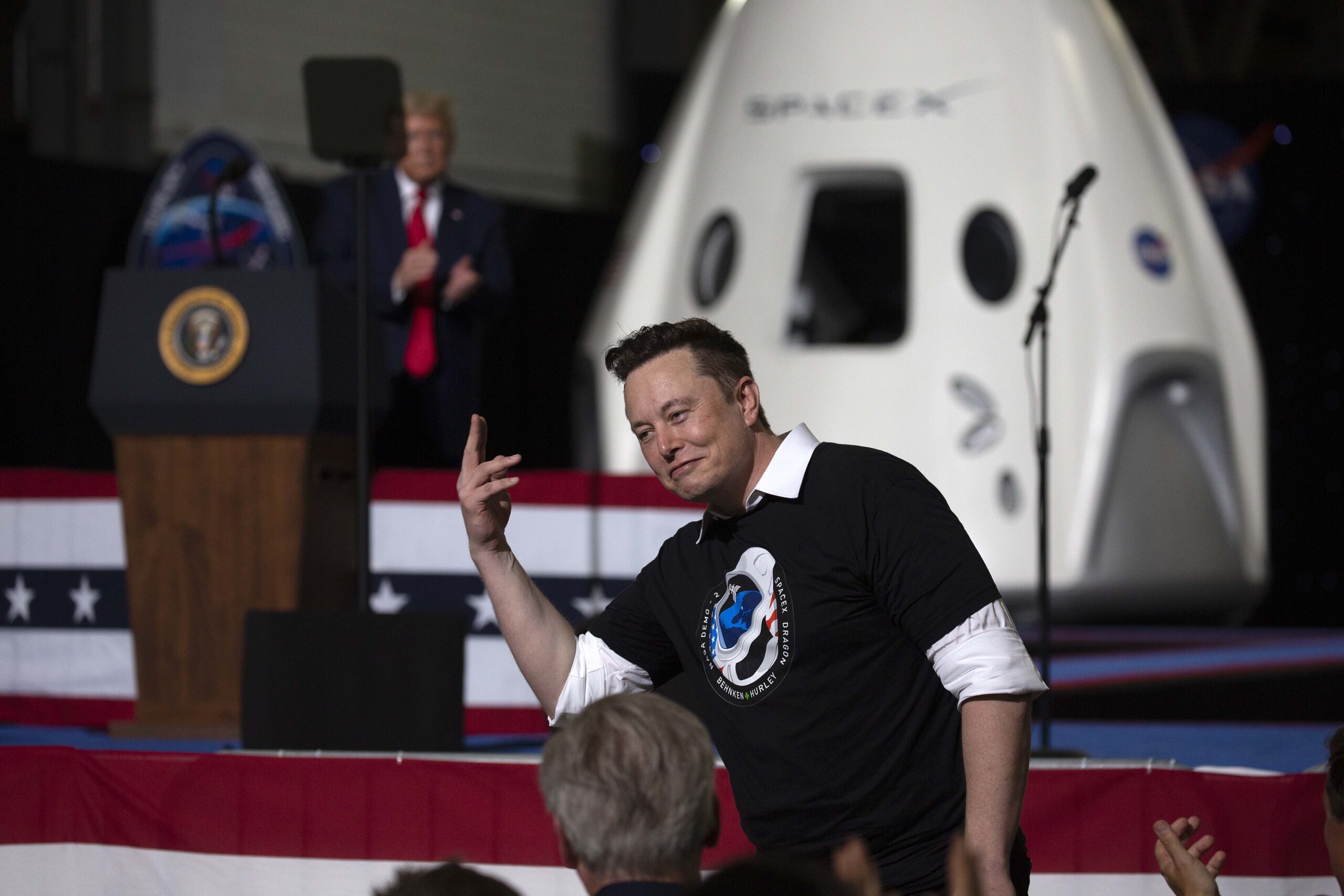 Elon Musk Says 'It's Time for Trump to Hang Up His Hat'