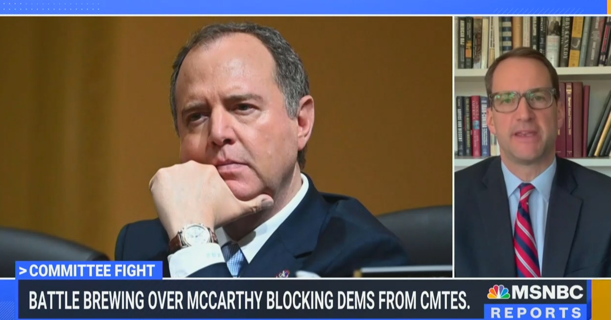 Intel Committee Dem Tells MSNBC Removal of Schiff and Swalwell ‘Makes Us a Less Safe Country’ (mediaite.com)