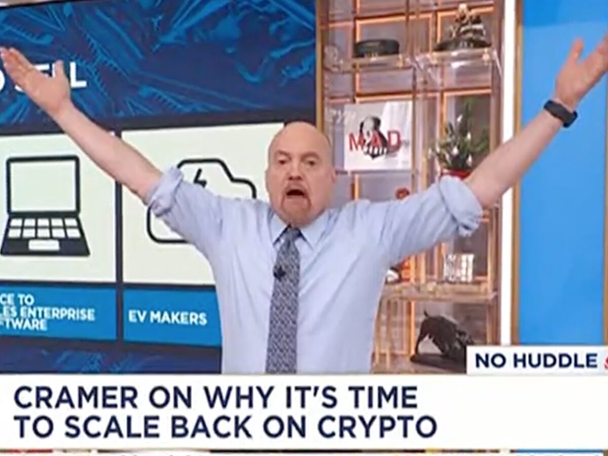 Jim Cramer Tells Investors to Dump Cryptocurrency