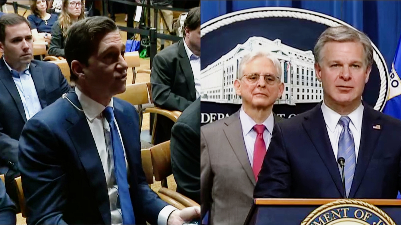 WATCH AG Garland And FBI Chief Wray Peppered With Questions About