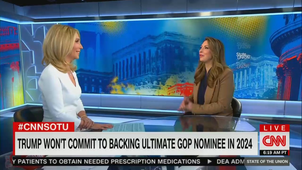 WATCH: RNC Chair Tries to Convince CNN’s Dana Bash That Trump Would ...