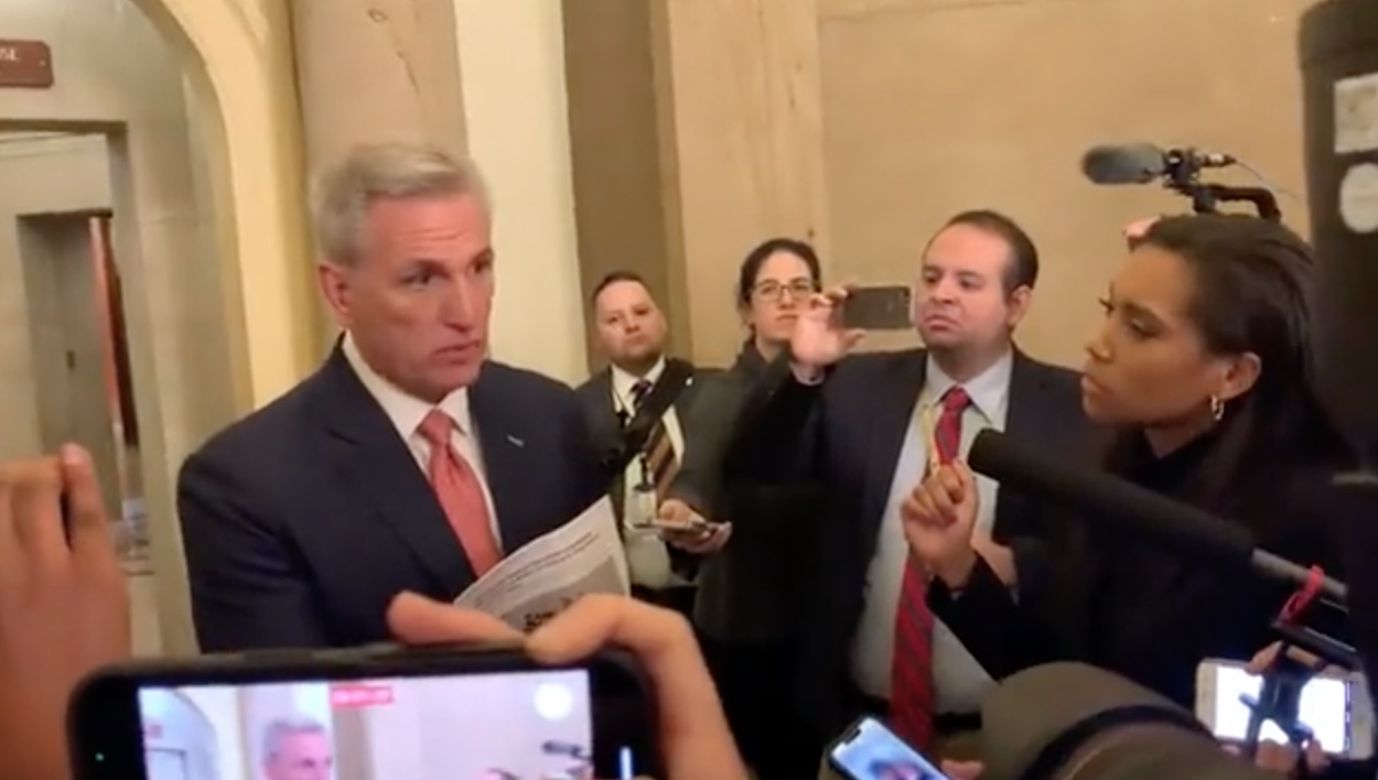 Kevin McCarthy Stands By Giving Tucker Carlson Jan 6 Footage