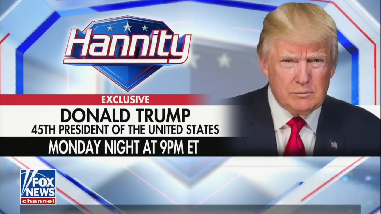 Trump Return to Hannity is Big Loss for Fox News Journalists
