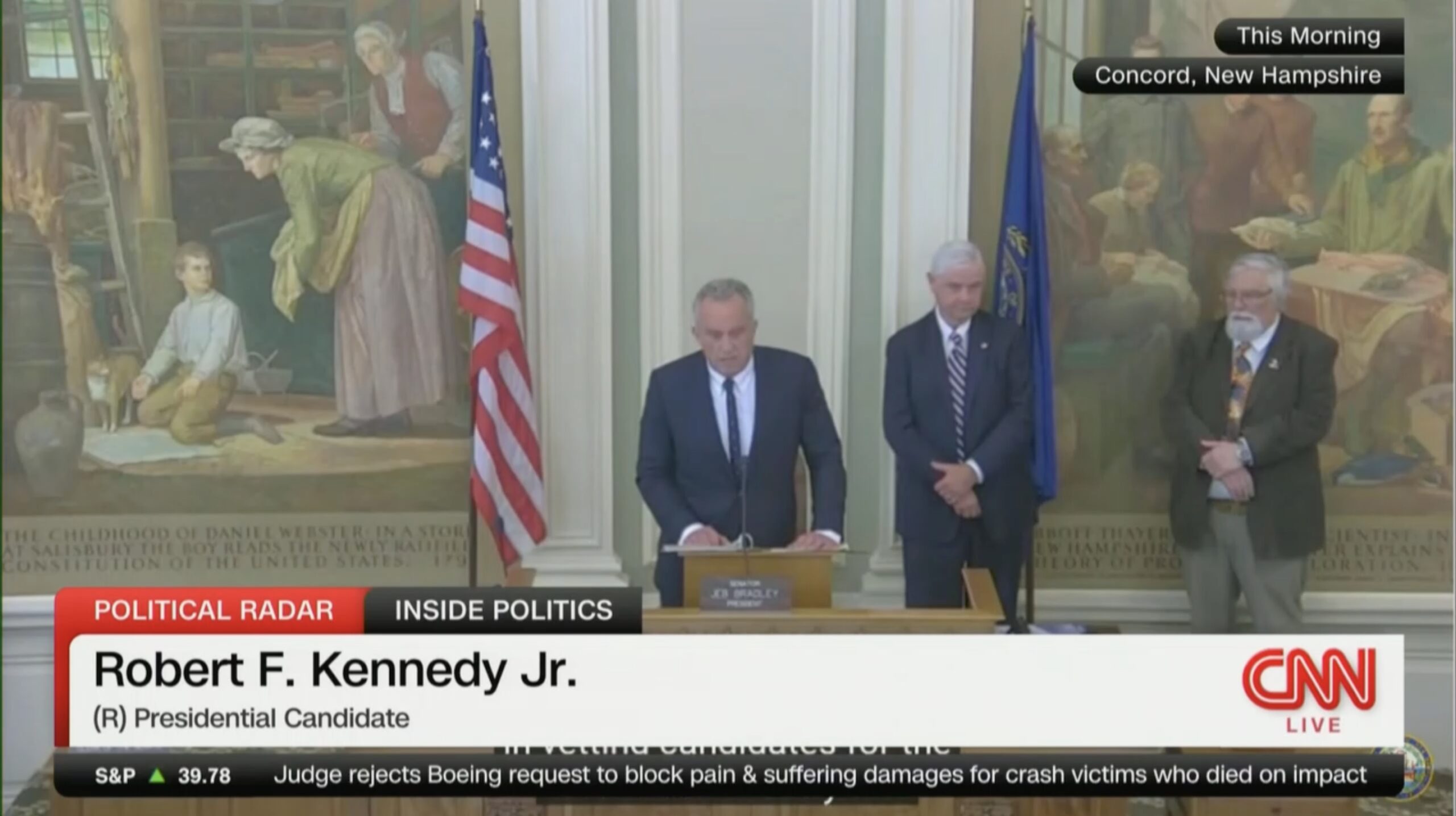 CNN Introduces Democrat Robert F. Kennedy Jr. as Republican in Chyron ...