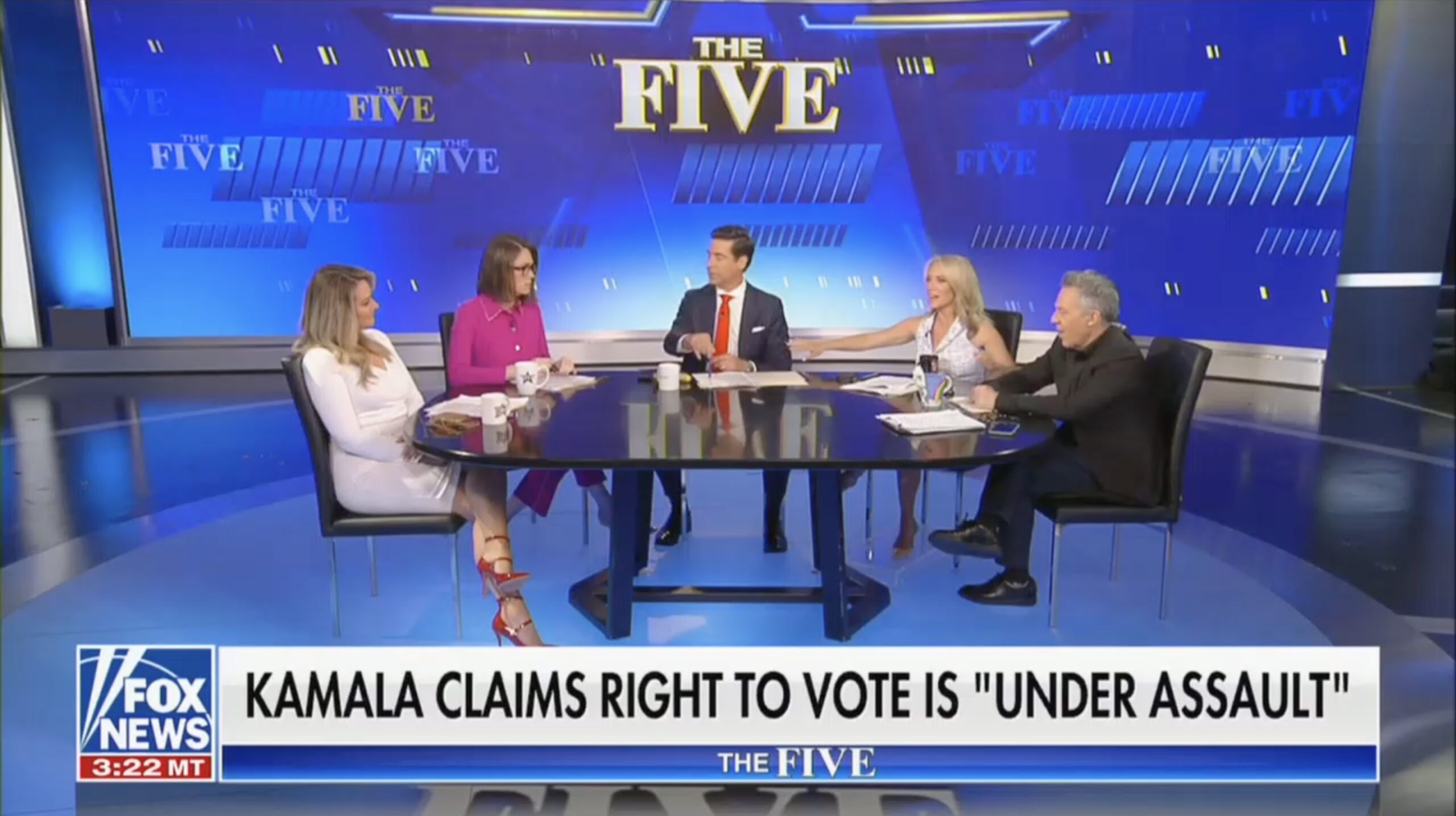 The Five Descends Into Chaos Over Kamala Harris: ‘She Slept With Willie
