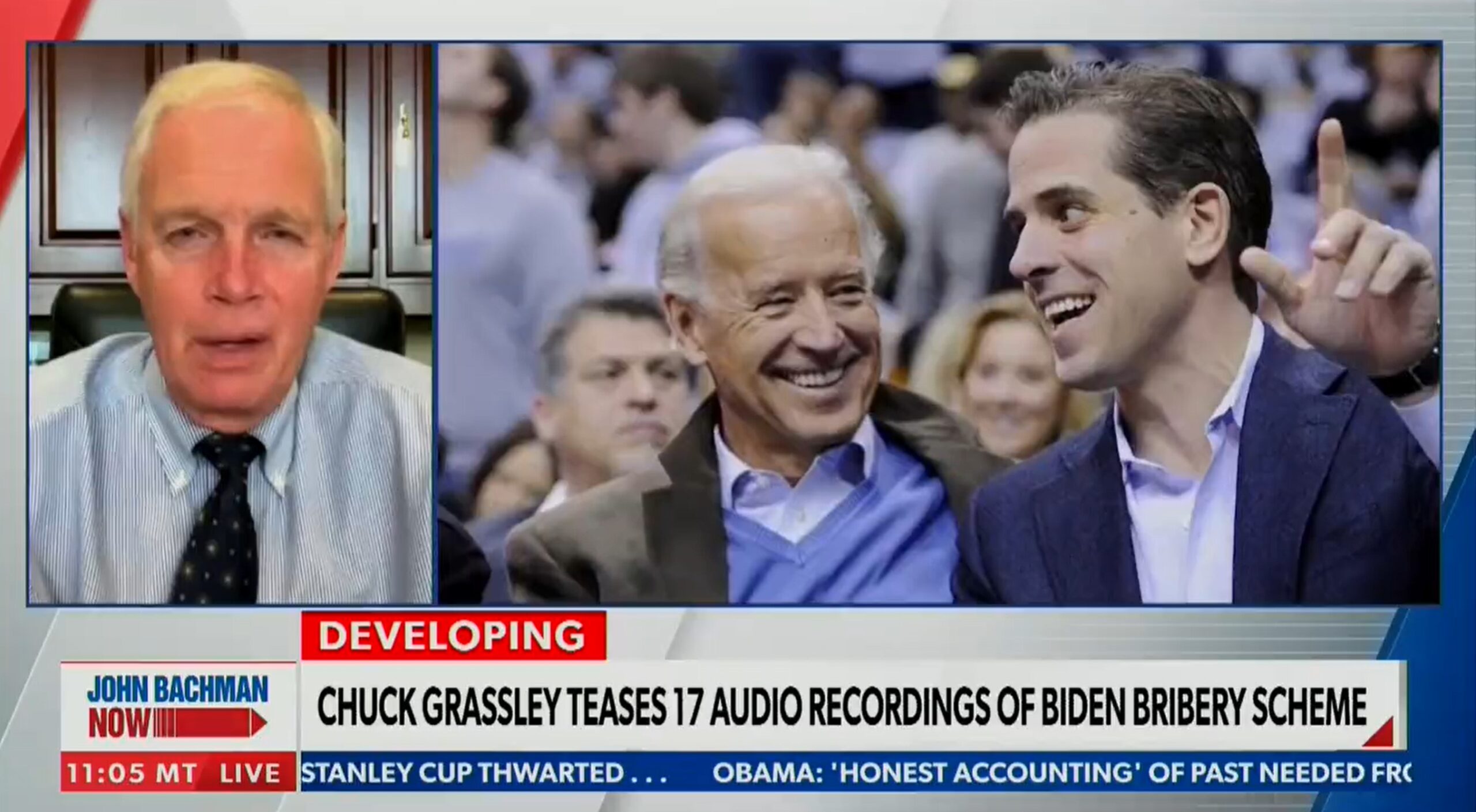 Ron Johnson Clarifies He Doesn't Know If Biden Tapes Exist