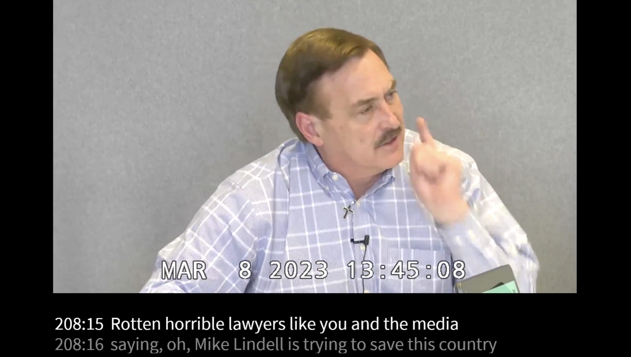 Lindyll Mike Lindell Lashes Out at ‘Rotten, Horrible Lawyers’ and Judge in ...