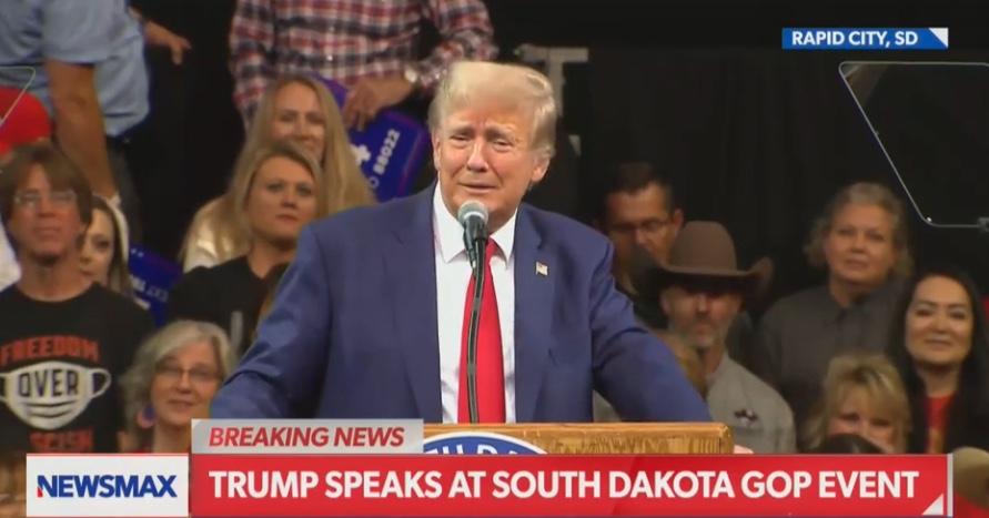 Trump&rsquo;s Voice Hits Comically High Pitch While Ranting About Biden&rsquo;s Golf Game: &lsquo;He Said He&rsquo;s a Six Handicap!&rsquo;