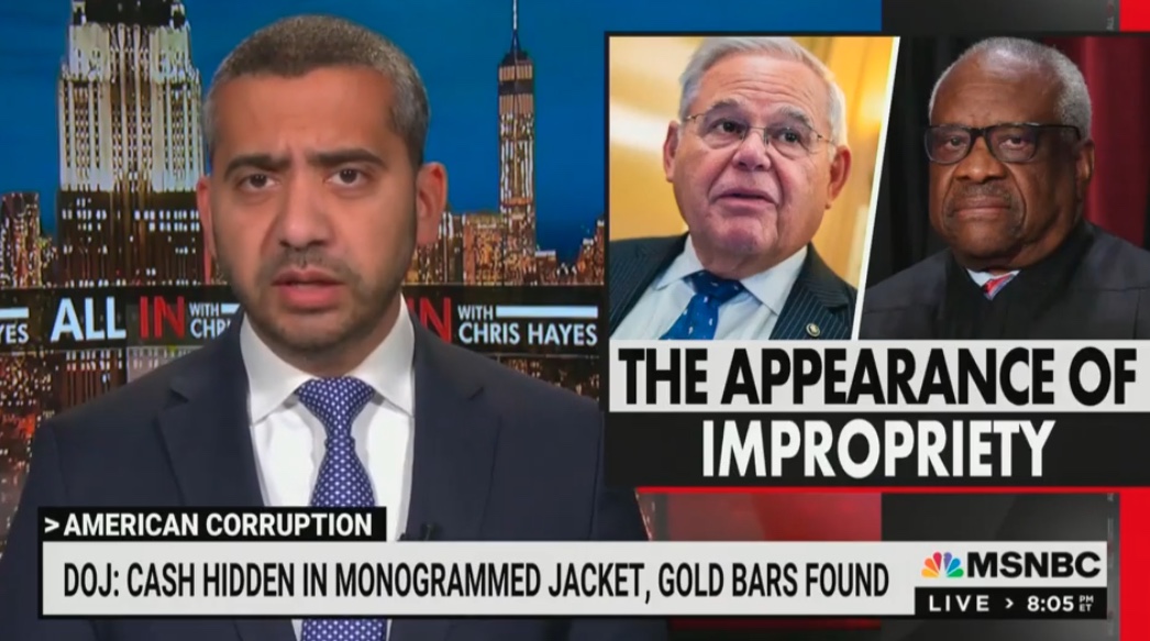 MSNBC's Mehdi Hasan Blasts 'Ludicrous' Menendez Defense In Bribery Case