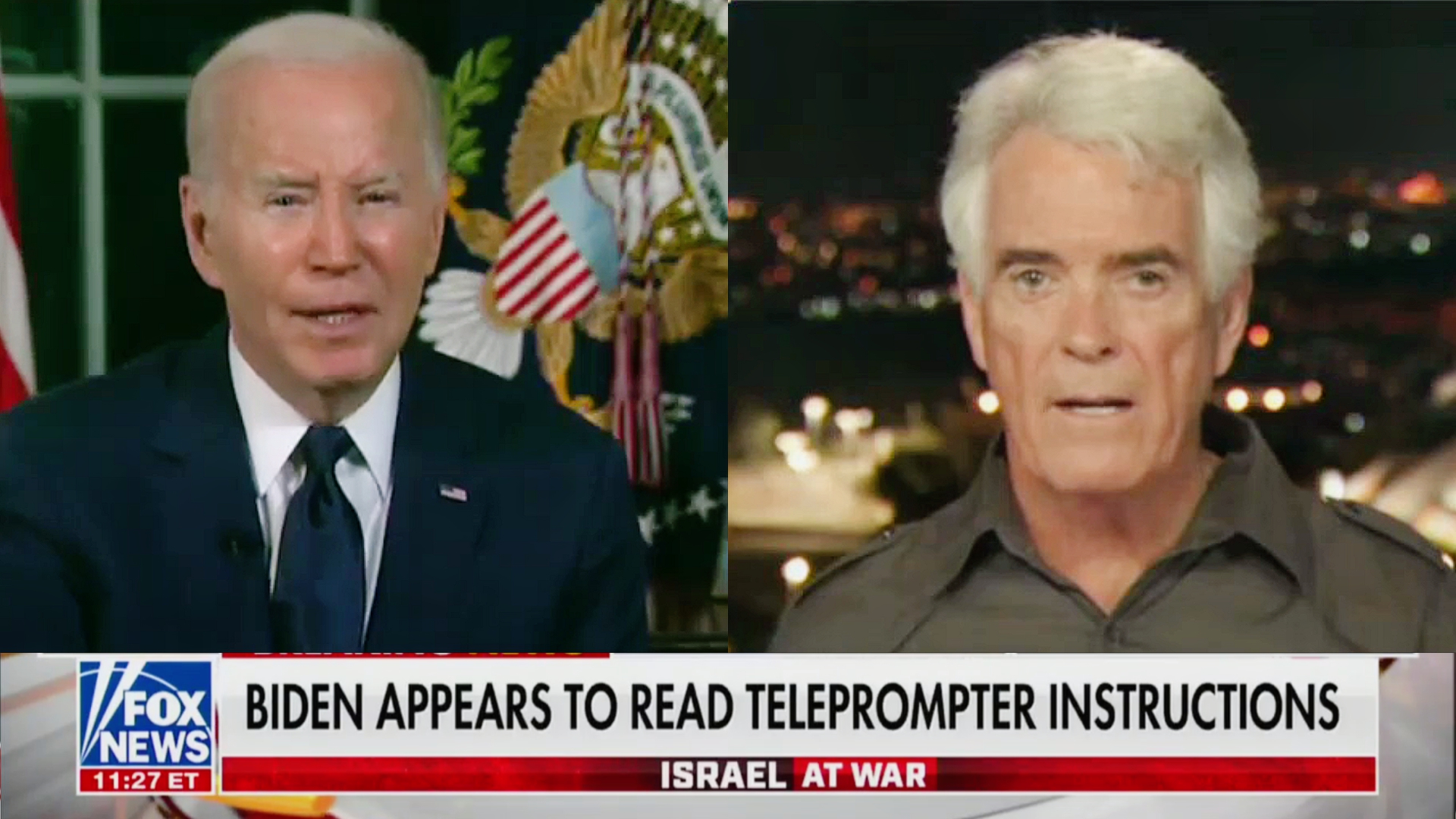 White House Rips Fox News Claim Biden Did Teleprompter Gaffe