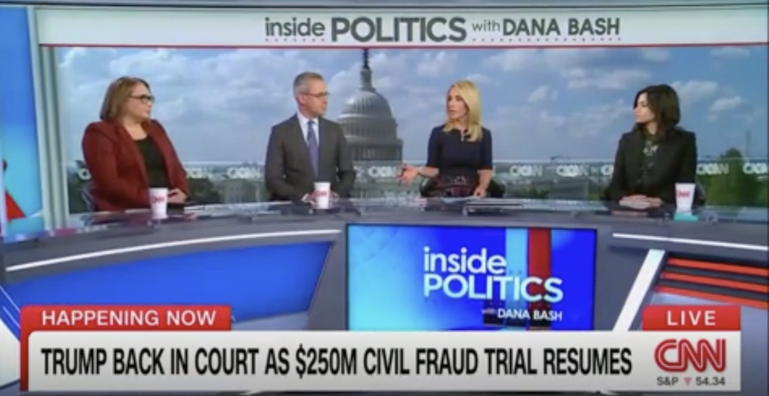 Dana Bash Scoffs At Trump Complaint He's Stuck In Court