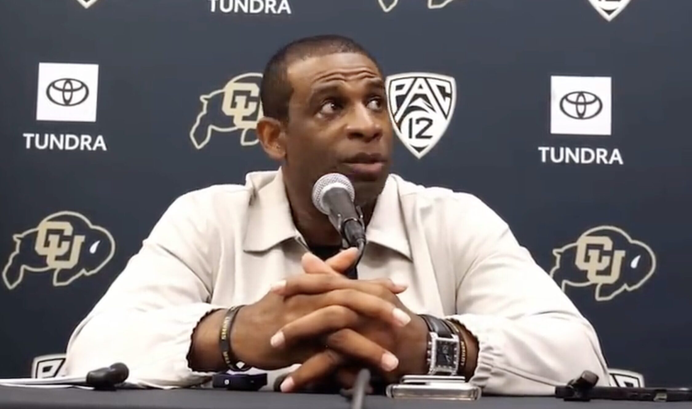 Deion Sanders Press Conference After Colorado Loss to UCLA