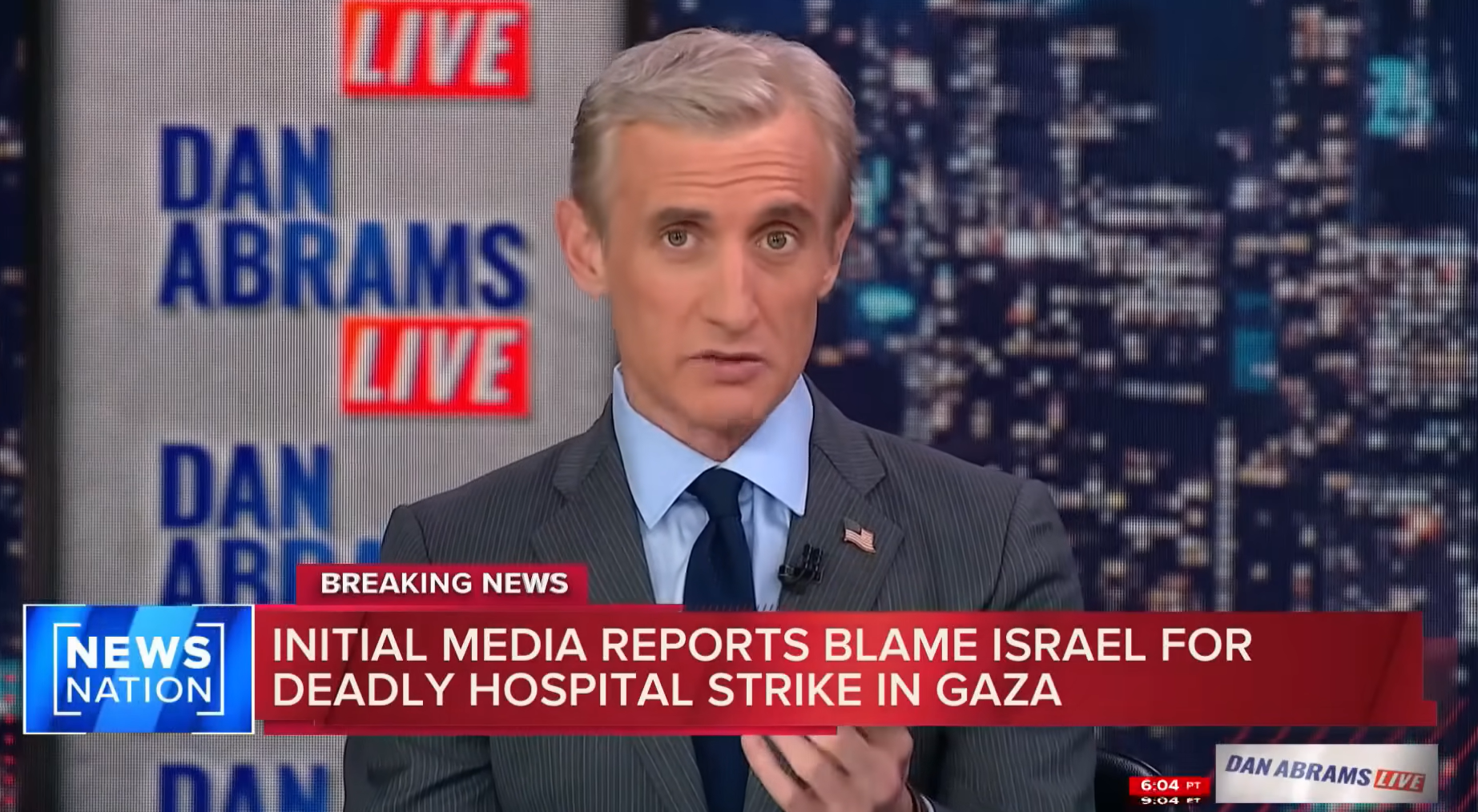 Dan Abrams Blasts Media For Reporting Hamas Claims About Hospital Attack