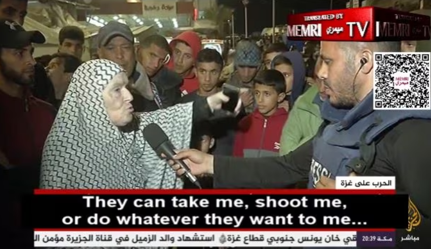 ‘Extremely Brave’: Elderly Palestinian Praised For Telling Al Jazeera ...