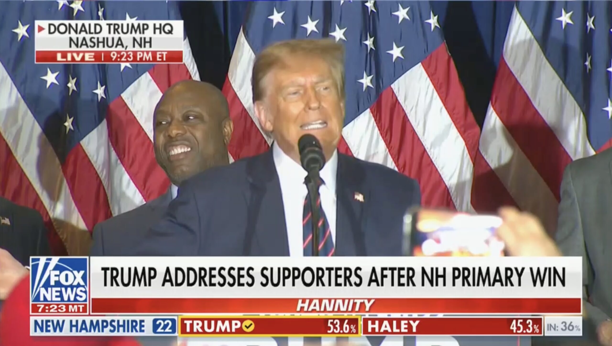 Trump Brutally Trashes Nikki Haley as Old Ally Tim Scott Laughs ...