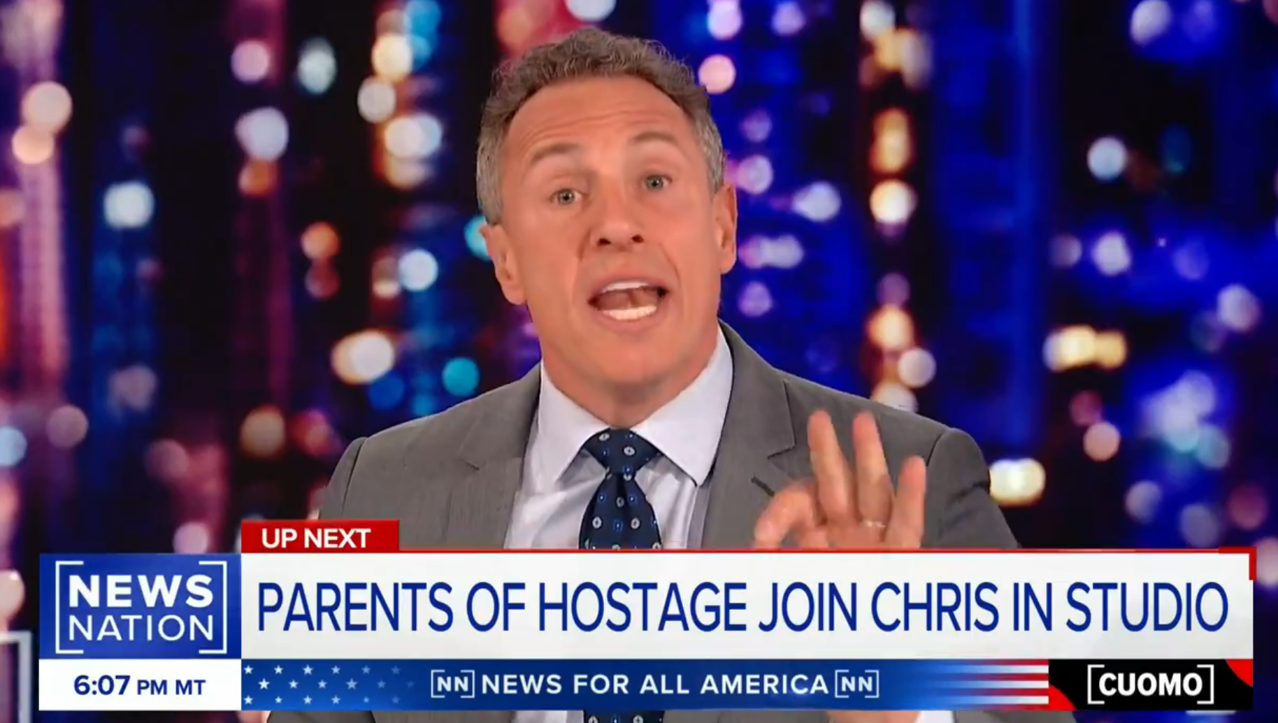 Chris Cuomo Rips Biden Over Israel, Hamas' Hostages