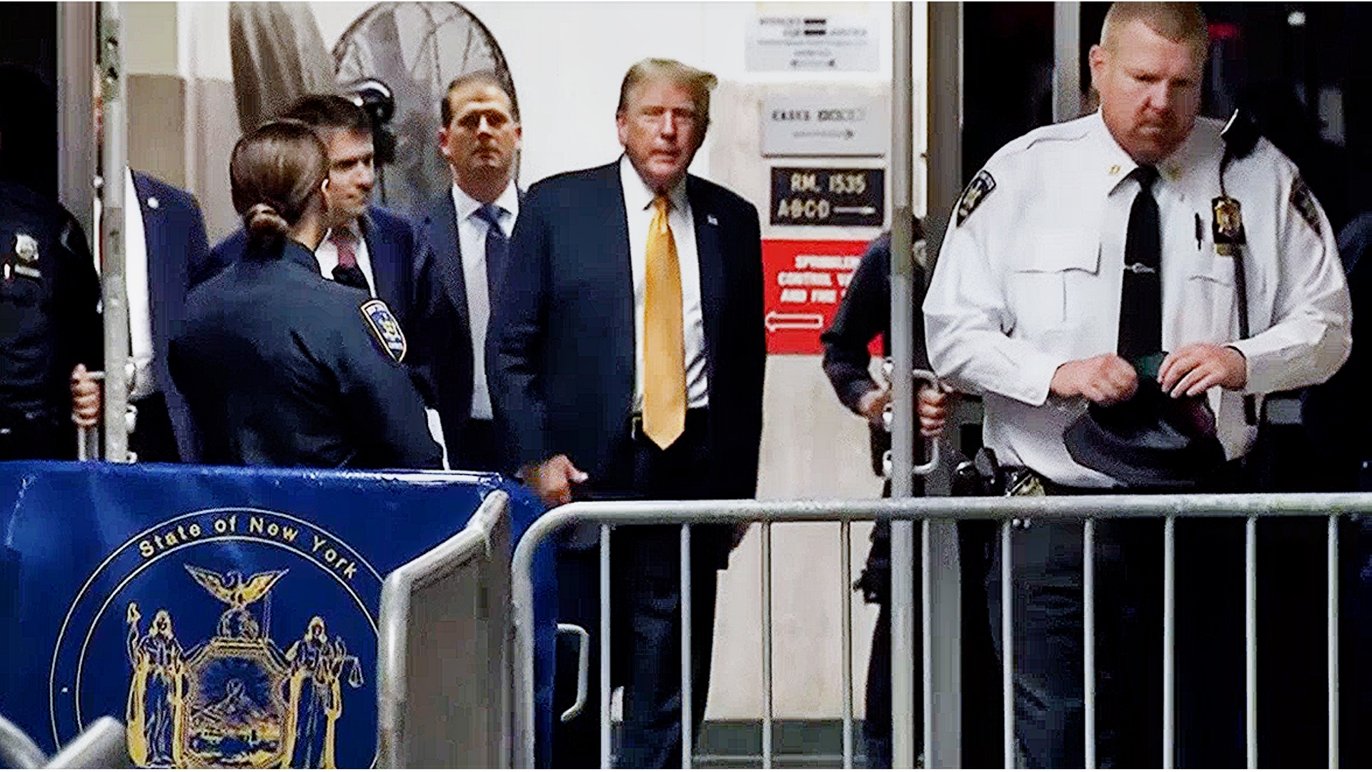 Trump Blows Off Shouting Reporters — Skips Daily Court Rant