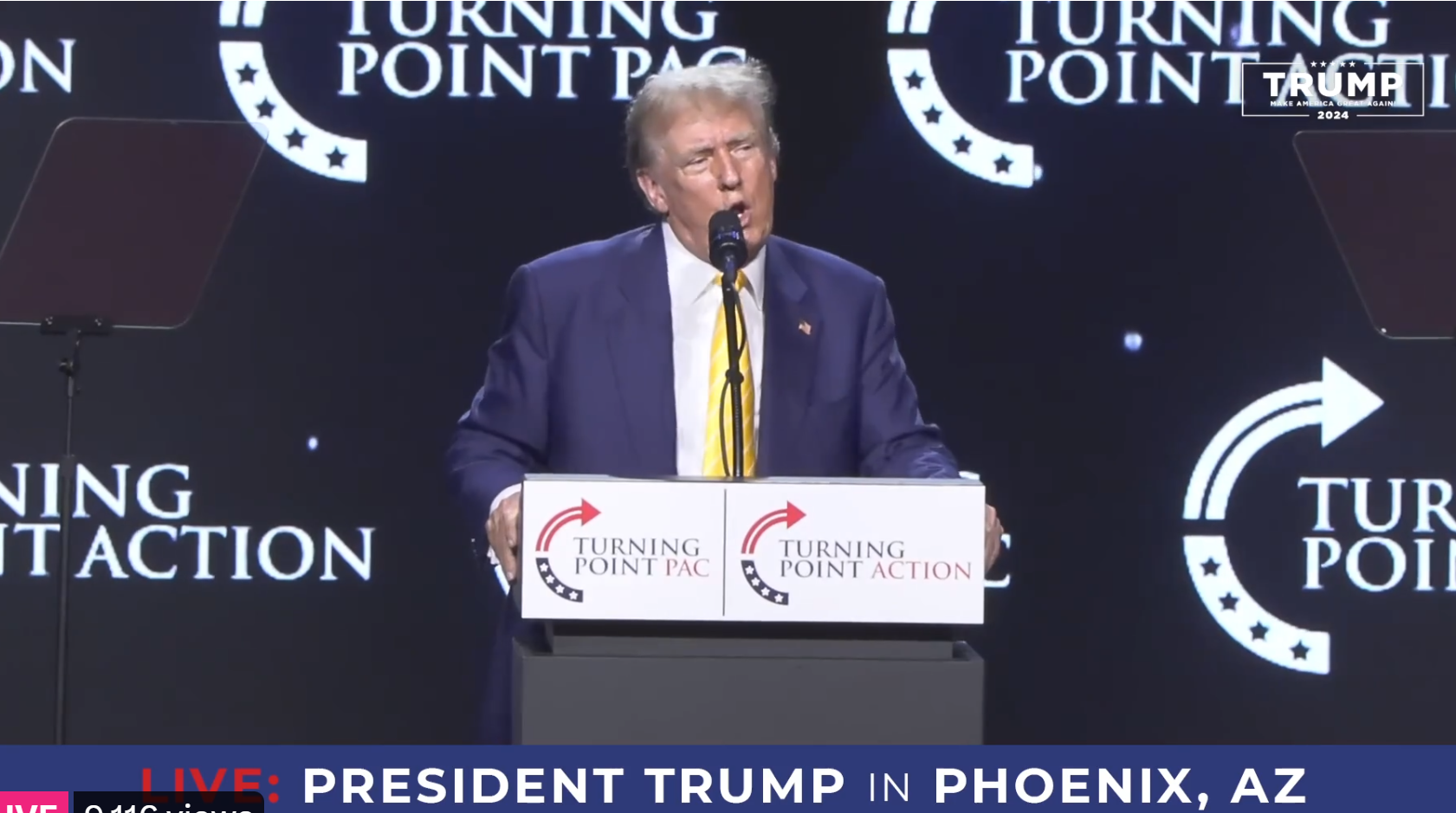 Eleven Trump Supporters Taken to Hospital In Arizona - Vimarsana News