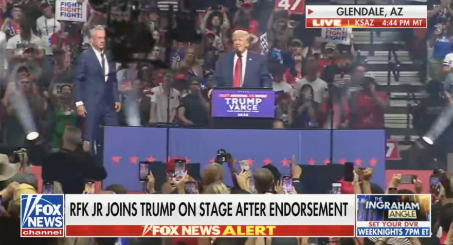 Trump Vows Commission on Assassinations At Rally With RFK Jr