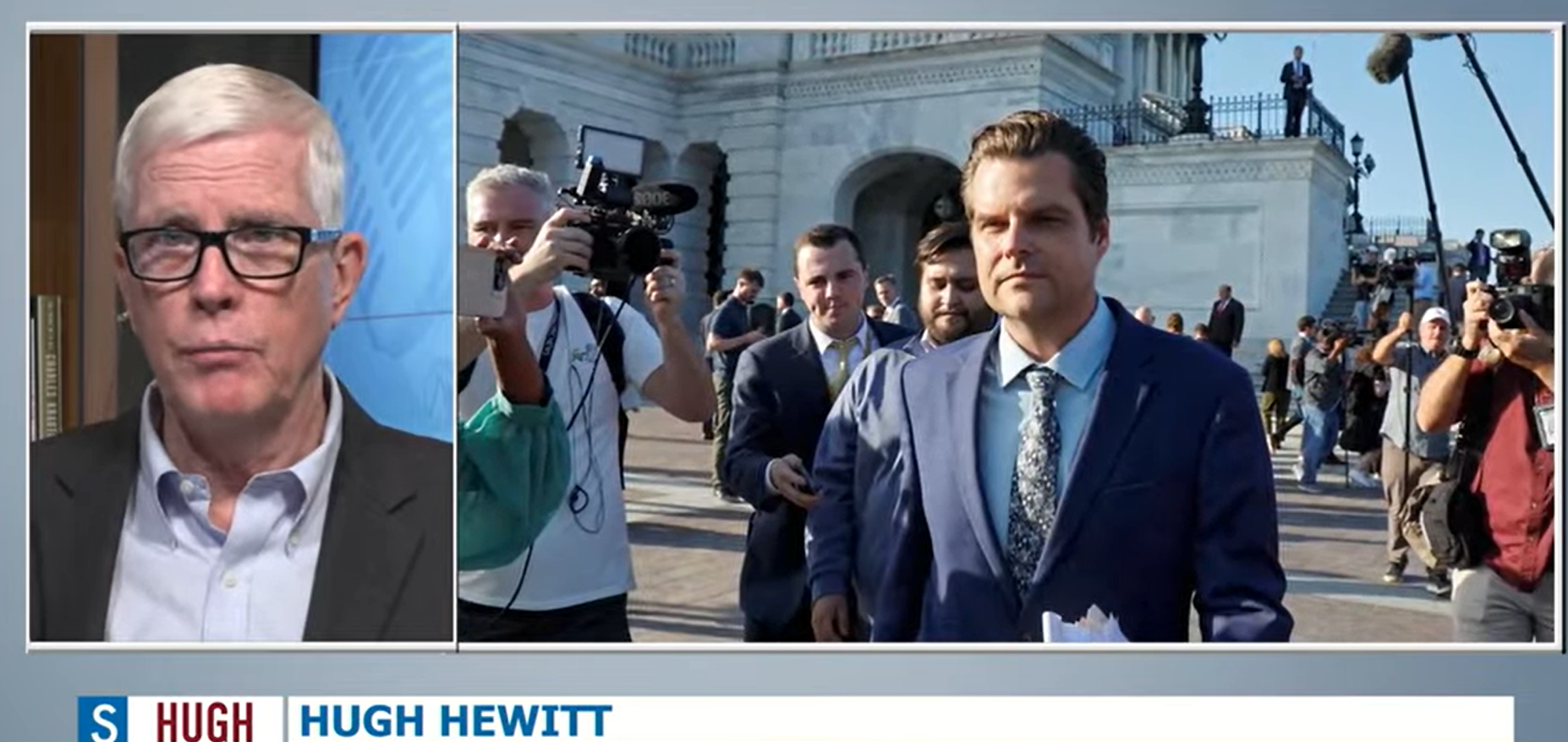 Hugh Hewitt Speculates Trump May Actually Be Trying to Get Rid of ‘Irresponsible and Erratic’ Matt Gaetz: ‘Playing 4-D Chess’