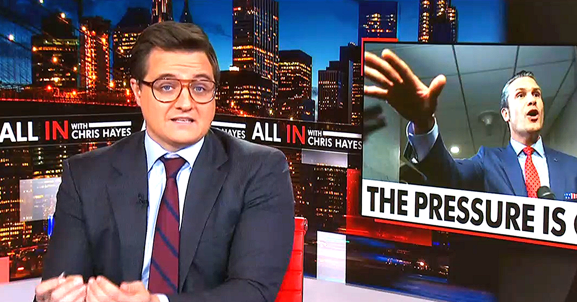 MSNBC's Chris Hayes Rips Trump Bullying' On Pete Hegseth Nod