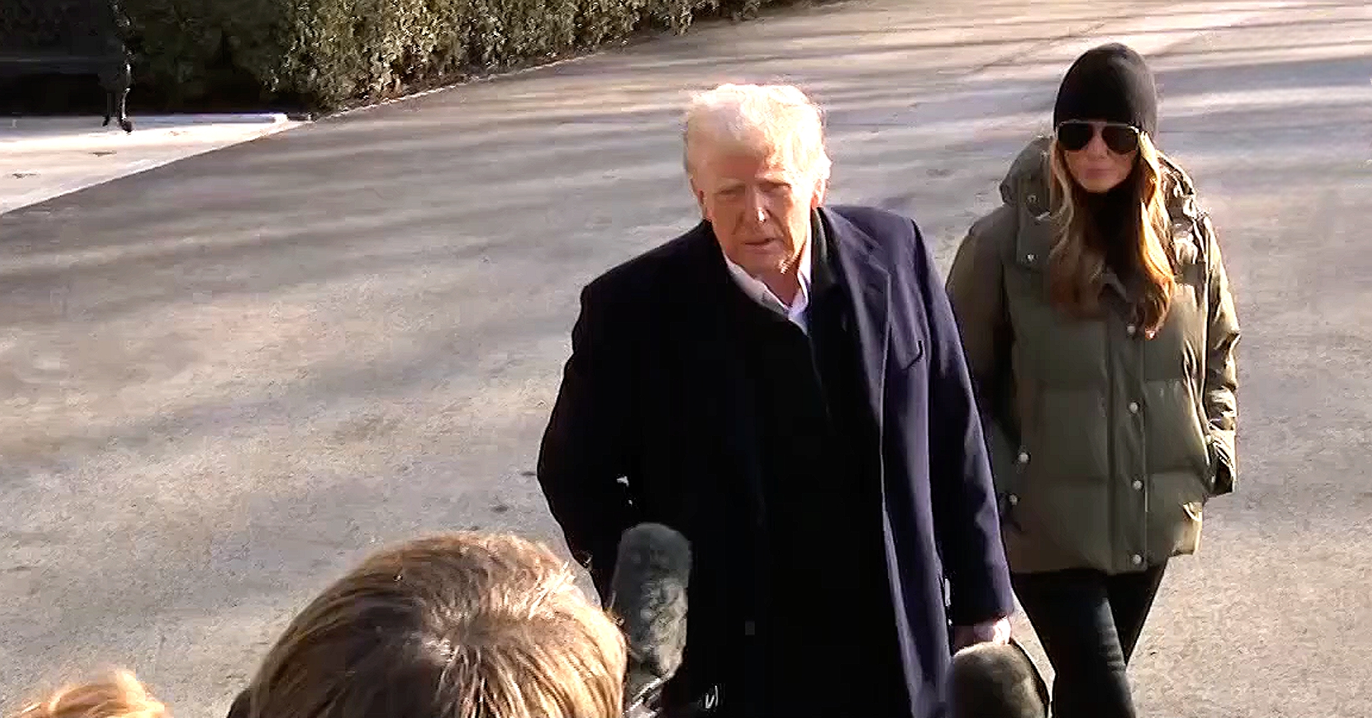 Anti-Abortion Reporter Pushes Trump On White House Lawn: ‘How Will You Protect Pro-Life Americans?’