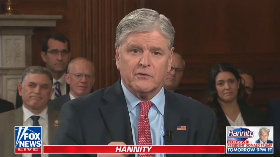 Sean Hannity Slams 'StateRun Legacy Media Mob'