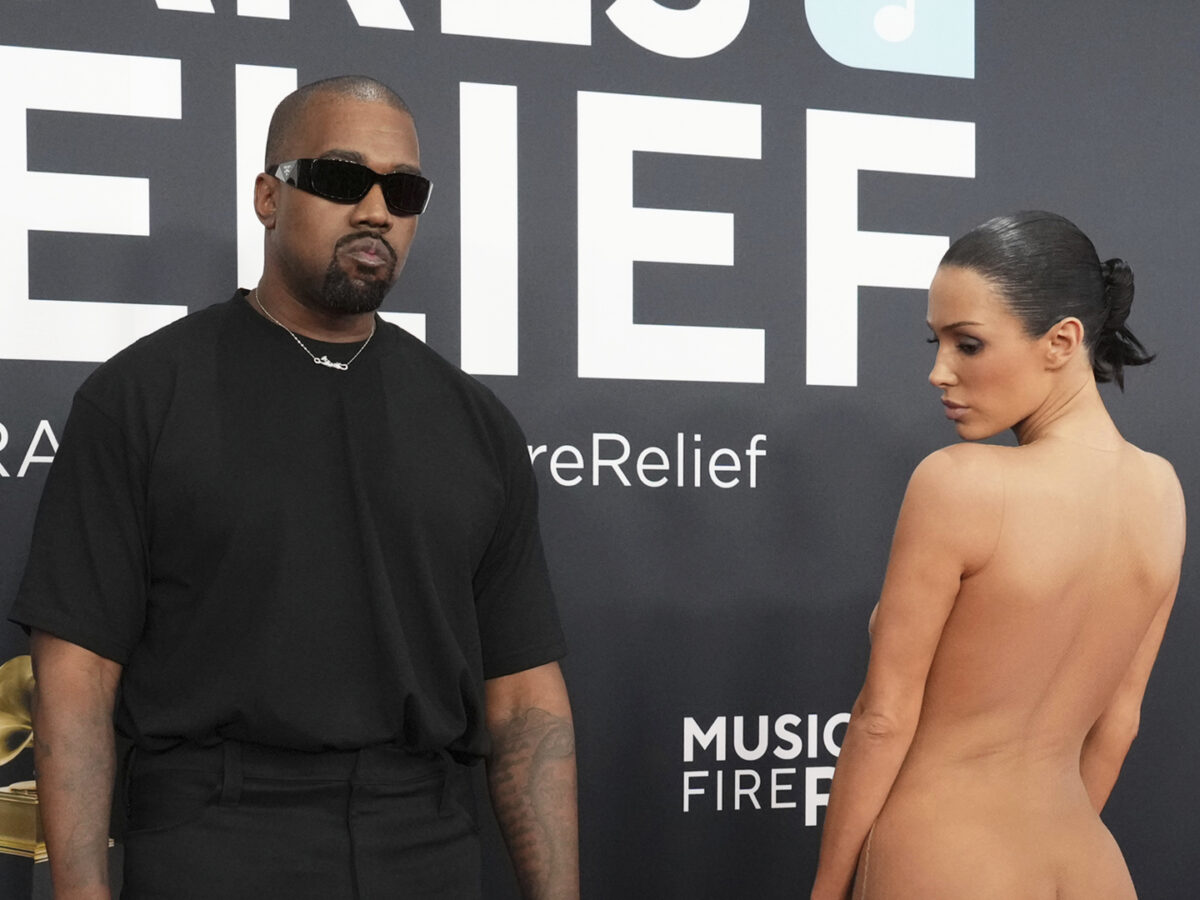 bianca red carpet dress uncensored Degrading or empowering? Kanye West and the dark side of the Bianca Censori Grammy dress controversy