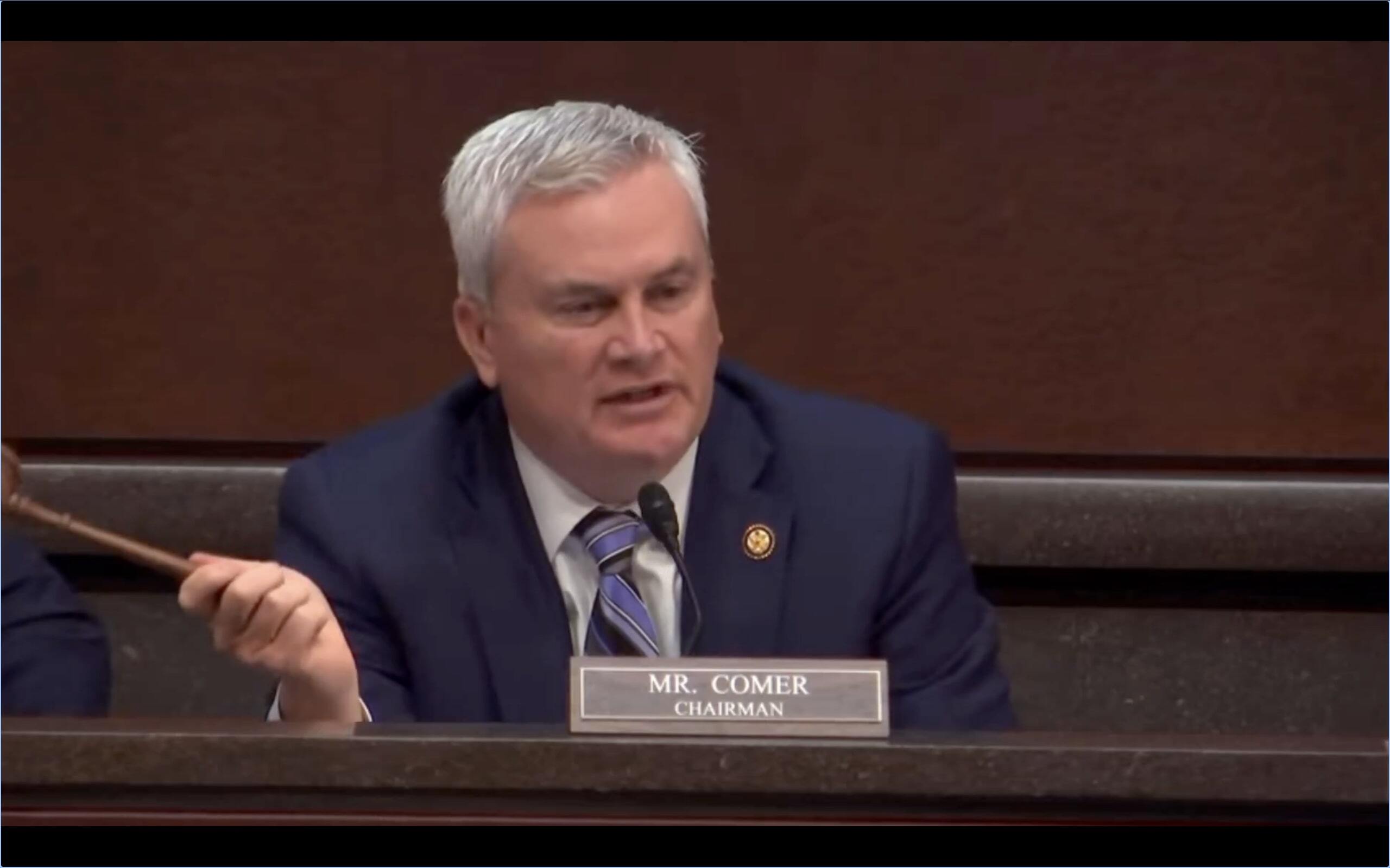 Chaos in House as Comer Threatens to Have Sgt. of Arms Forcibly Remove Congressman For Calling Trump Grifter'